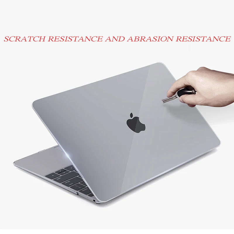 Матовый/Кристальный чехол для ноутбука Macbook Pro retina Air 11 12 13 15, для mac Air 13, pro 13,3 15,4 A1707 A1708 чехол