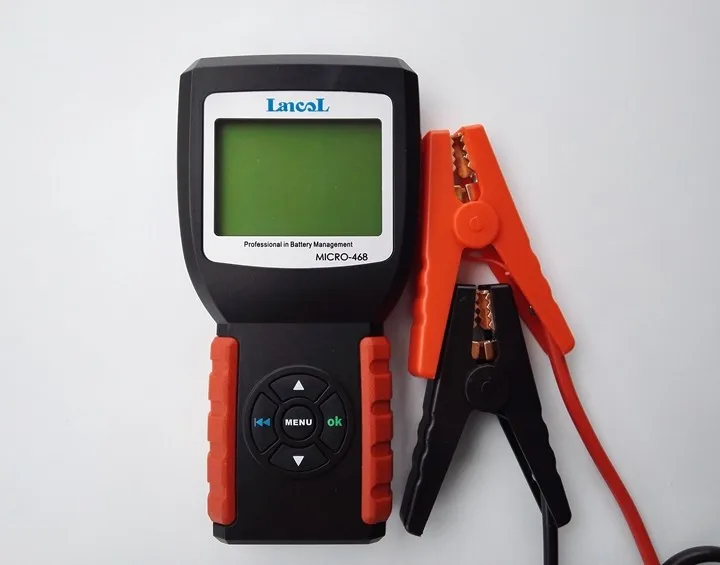 

Lancol 12V Automotive Car Diagnostic-tool battery tester MICRO-468/ SOH SOC CCA IR/ 12&24V system
