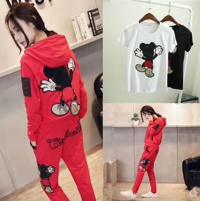 

Large Mickey cartoon embroidery DIY clothing accessories stickers decorative patch sweater down jacket patch decals