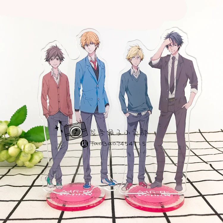 Короткая футболка с героями из японского аниме Hitorijime my hero Setagawa Масахиро Hasekura асая
