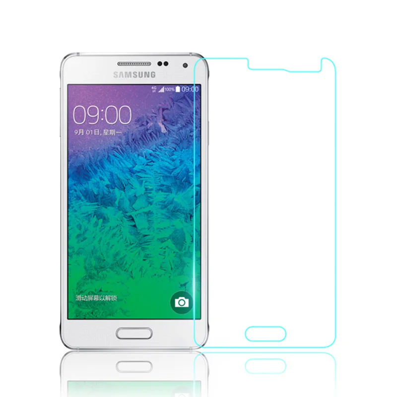 0.26mm Screen Protector Explosion-Proof On Phone 2.5D Tempered Glass Film For Samsung GALAXY Alpha G850 G850F G8508 G8508S G8509 (2)
