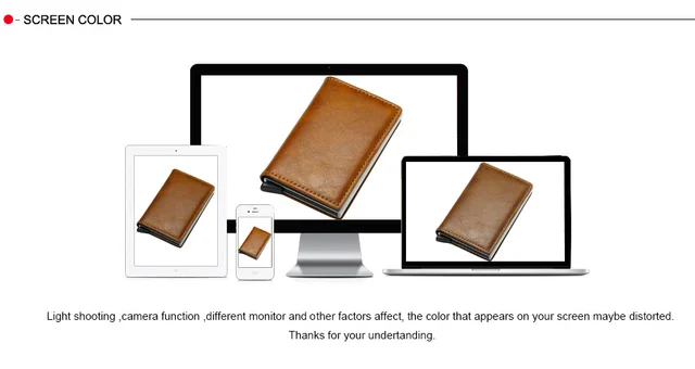 DIENQI Anti Rfid Protection Men Women Credit Card Holder Leather Vintage Slim Mini Wallet Metal Aluminum Business id Card Case -