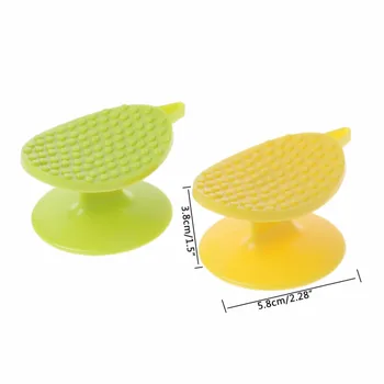 

Kitchen Clean Tool Potato Carrot Brush Scrub Fish Scale Fruit Vegetable Cleaner