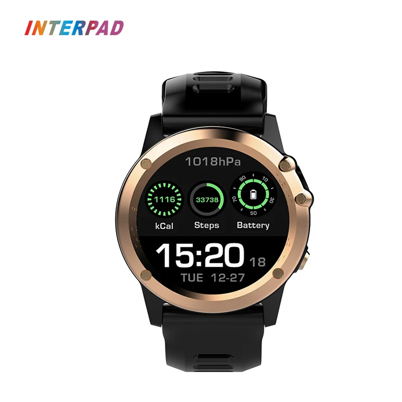 

New Interpad 3G GPS WIFI Smart Watch With Heart Rate Monitor Sleep Tracker Smartwatch Support App Download For iOS Android