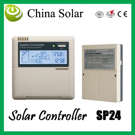 Buy Solar Hot Water Heater controller SP24, controller electric heater and gas
