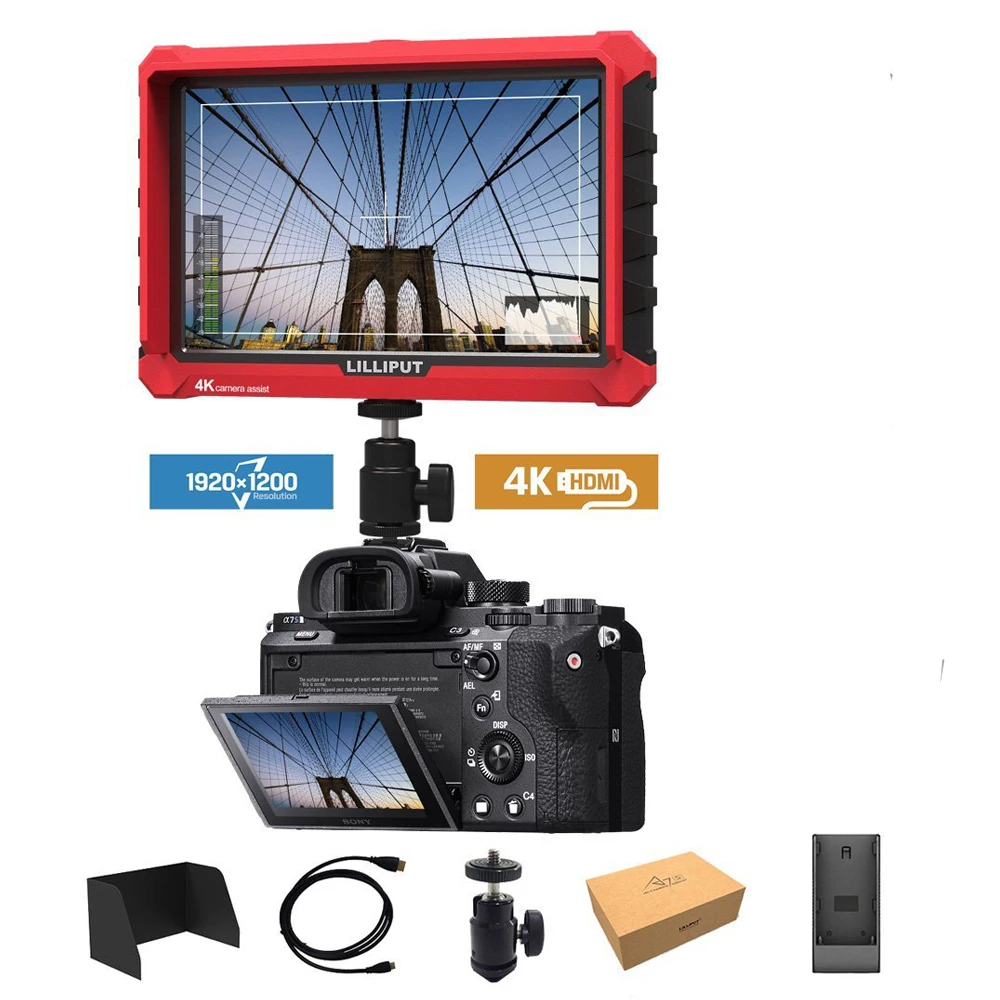 Lilliput-A7s-7-inch-1920x1200-HD-IPS-Screen-500cd-m2-Camera-Field-Monitor-4K-HDMI-Input