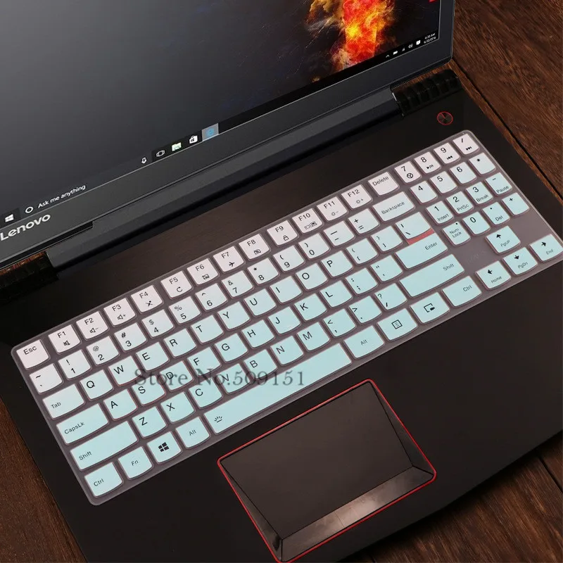 Силиконовая крышка клавиатуры защитная кожа для 15,6 ''lenovo Legion Y530 Y7000 R730 Y720 Y7000P Y540 Y9000K(15'') Y730 Y740(17 ''