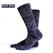 Лыжные носки мужские толстые хлопковые теплые спортивные носки унисекс полотенце для занятий на открытом воздухе дно сноуборд Sox Calcetines Mujer Divertido носки EU 39-46