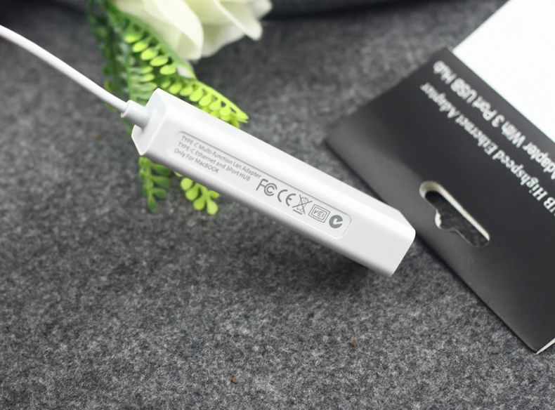 USB C 3 1 type RJ45 Ethernet сетевой адаптер порта для Macbook Air PRO Nokia N1 мыши клавиатуры белый|usb