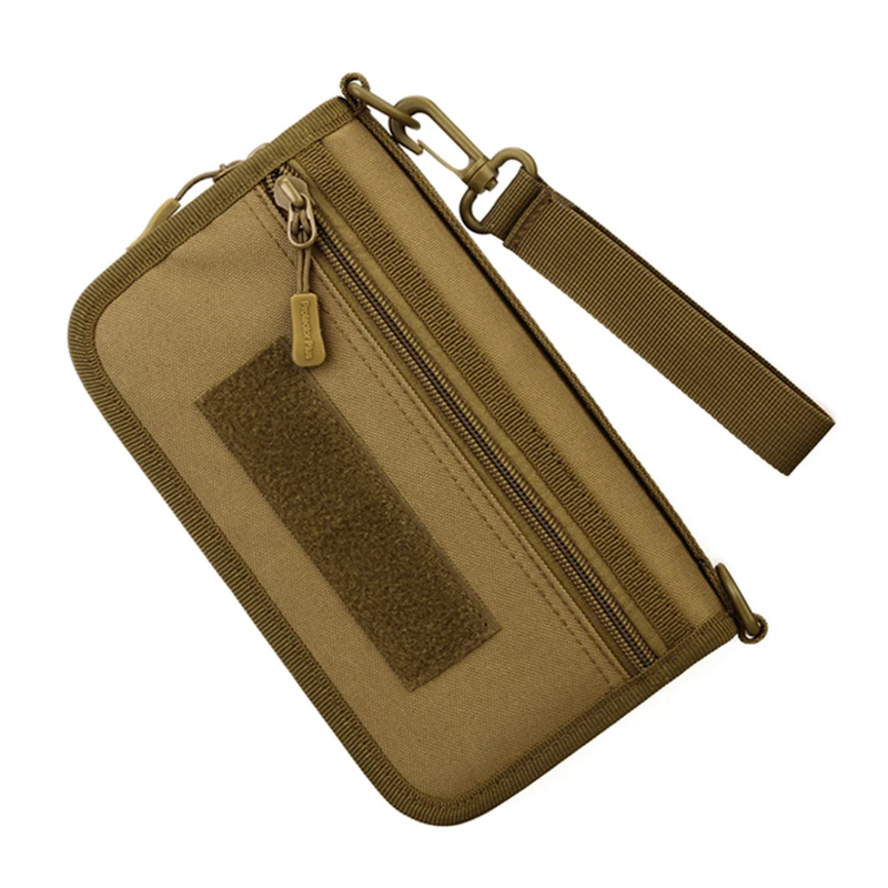 Для мужчин прочный нейлон клатч наручные сумки кошелек чехол кредитной карты Военная Униформа нападение мужской мини сотовый/мобильный