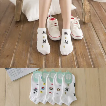 

ZDL-103 Summer Cartoon Classic Sock Cotton For Ladies High Quality 10pairs