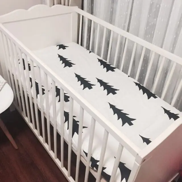 baby bed fitted sheet