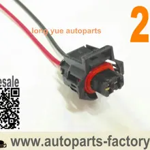 Longyue 2 шт. 2 провода Разъем косичка чехол для 6.0L и 4.5L мощность инсульта мощность Alliant power 2003-2010 8"