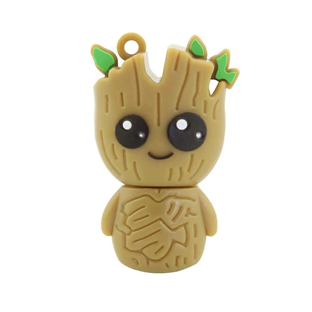 Usb флеш накопитель мультяшная палка groot ручка 4 ГБ 8 16 32 Флешка лучший креативный