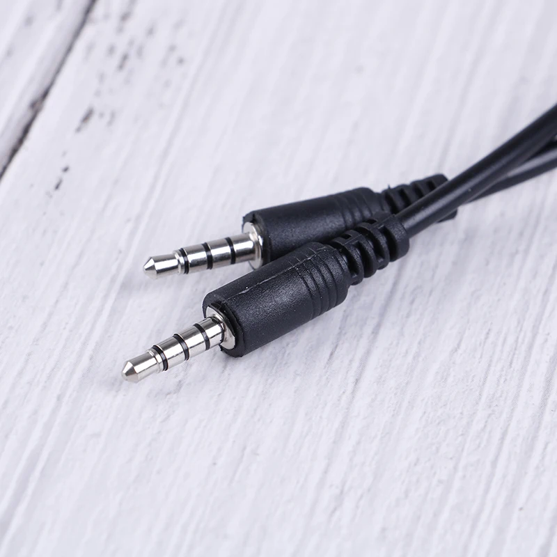 2 шт. 3 5 мм стерео штекер к micro USB Автомобильный Кабель AUX Out 40 см|Кабели VGA| |