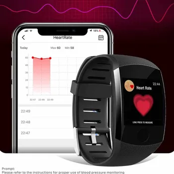 

Blood Pressure Smart band Kinyo Smart Wristband Heart Rate Monitoring IP67 Waterproof Message Reminder for Android IOS Phones