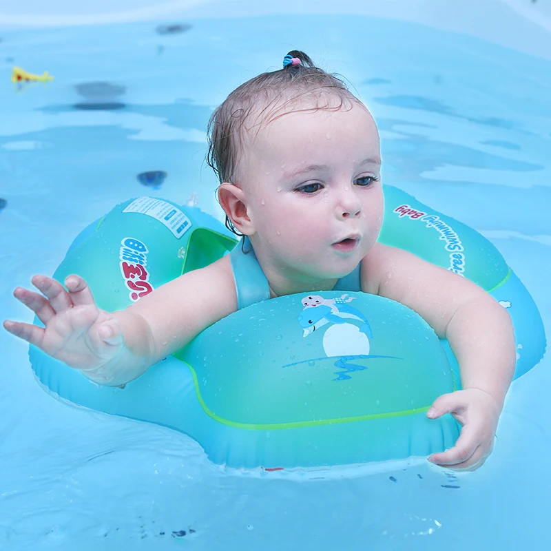 

Baby Swimming Ring Inflatable Infant Armpit Floating Kids Swim Pool Accessories Circle Bathing Inflatable Double Raft Rings Toy