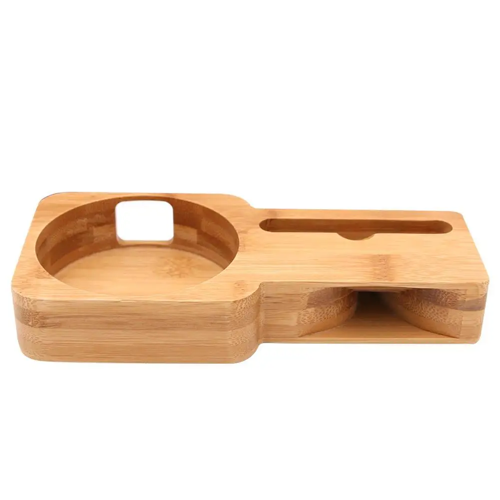 

Holder For Alexa Echo Dot 1st and 2nd Generation Natural Bamboo Wooden Cell Phone Speaker Stand Phone Holder Stand Support Wood