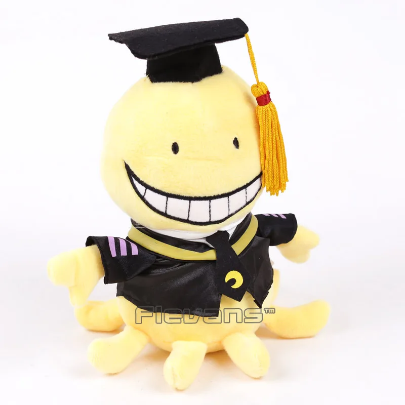 Аниме мультфильм убийца класс Korosensei Плюшевые игрушки Мягкая кукла 19 см/29 см