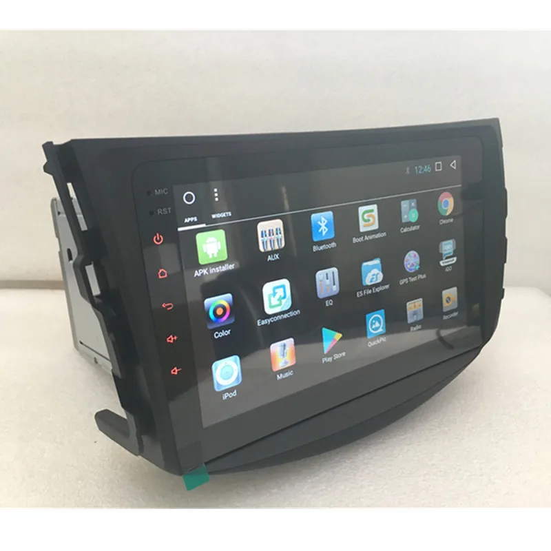 Best Car radio dvd Android T3/T8 player for Toyota RAV4 2007 - 2011 2 din 1024*600 car dvd gps navigation wifi rds 1