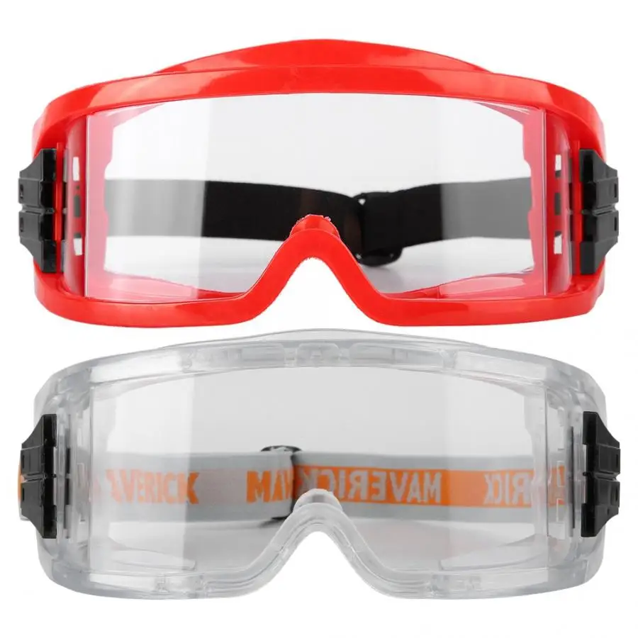 

PVC Safety Goggles Windproof Dustproof Anti Impact Glasses adjusted head belt Eye Protection for fire rescue riding cutting