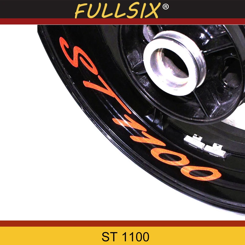 

Motorcycle Wheel Sticker Decal Reflective Rim Bike Motorcycle Suitable for HONDA ST1100