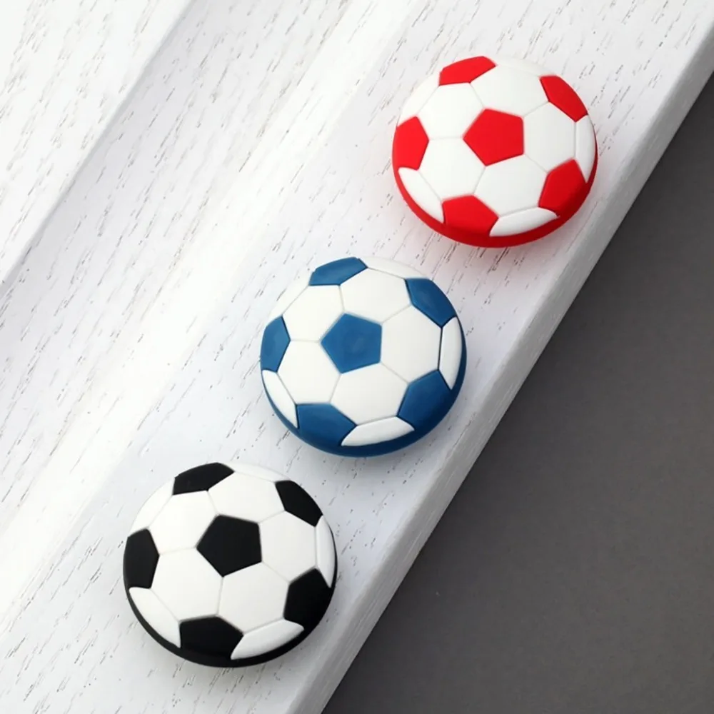 Soft Rubber Sports Drawer Pulls Soccer Football Furniture Handles