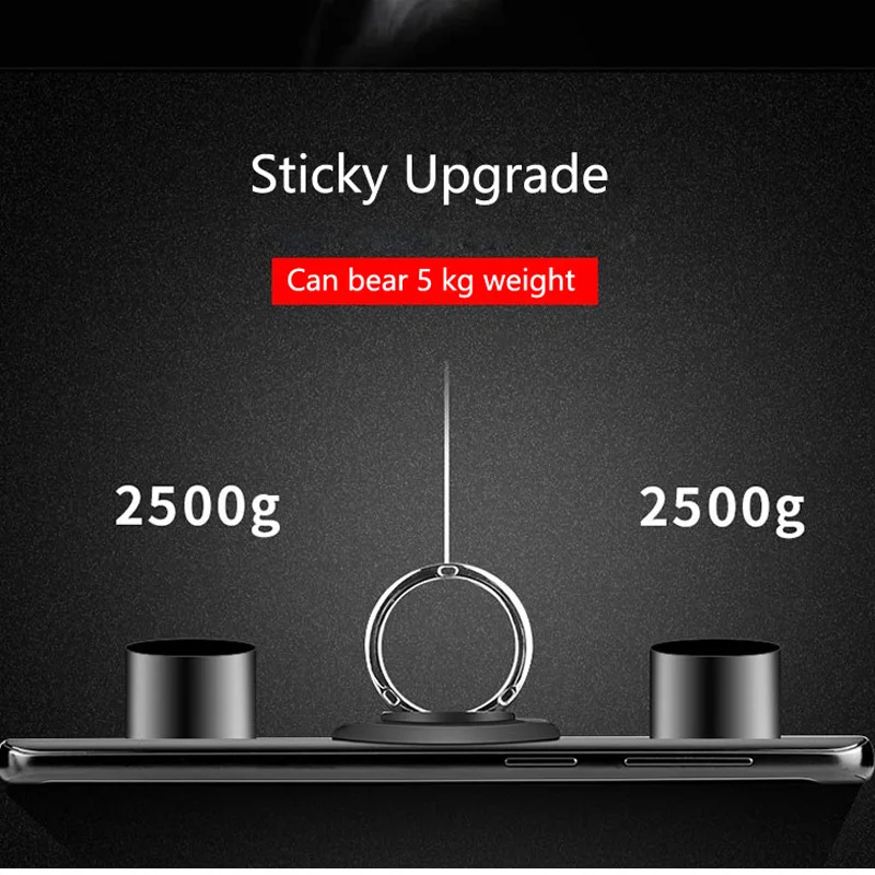 360 Degree Rotate Finger Ring Holder For iPhone X XS XR Mount Stand Mobile Phone Finger Tablet Magnetic Car Holder For Samsung