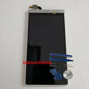 

RYKKZ For Inew V5C LCD Display With Touch Screen With Frame Digitizer Assembly Replacement With Tools