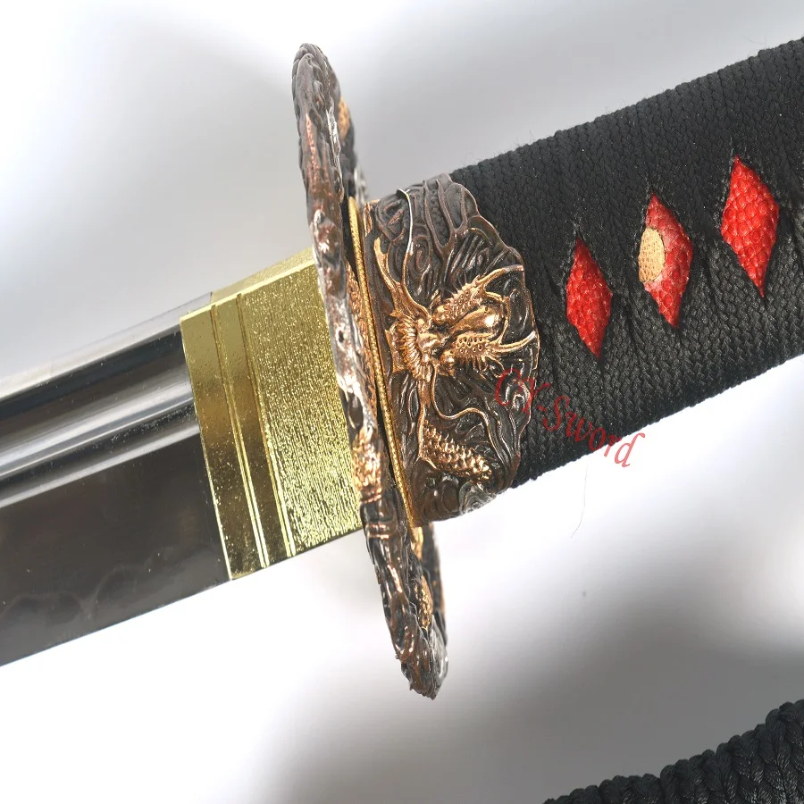 Японский самурайский меч NAGINATA Nagamaki Высокопрочное лезвие|blade blade|blade sharpblade clay |