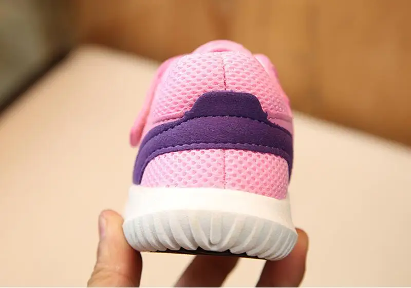 SKHEK Children Sport Shoes Autumn Spring New Fashion Breathable Kids Boys Air Mesh Shoes Girls Anti-Slippery Sneakers Baby Shoe