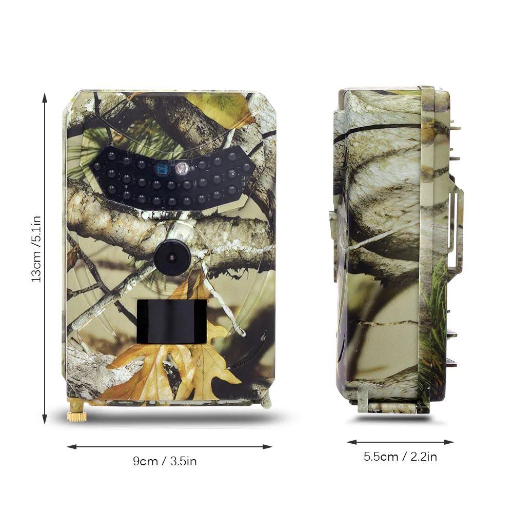 12MP 1080P Trail Camera Hunting Game Camera Outdoor Wildlife Scouting Camera with PIR Sensor 65ft Infrared Night Vision