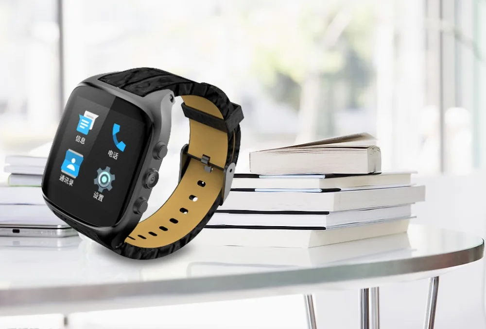  Smartch X01S Smart watch Android OS 5.1 1.54 inch MTK6580 ROM 8GB+ RAM 512MB Waterproof GPS Gravity