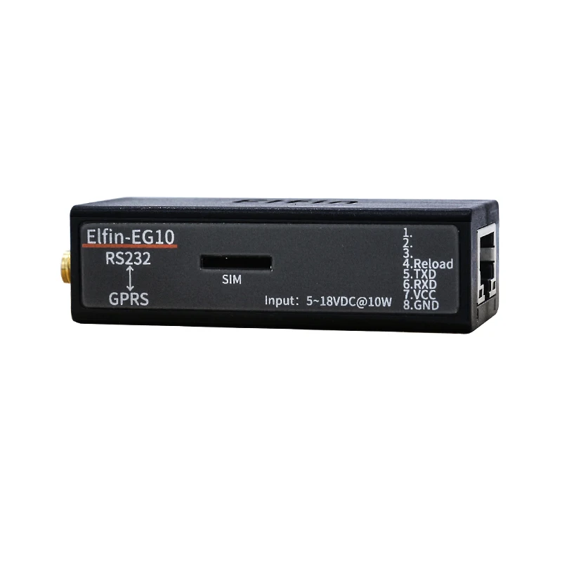 Последовательный порт RS232 к GPRS конвертер GSM модуль последовательный сервер Elfin EG10