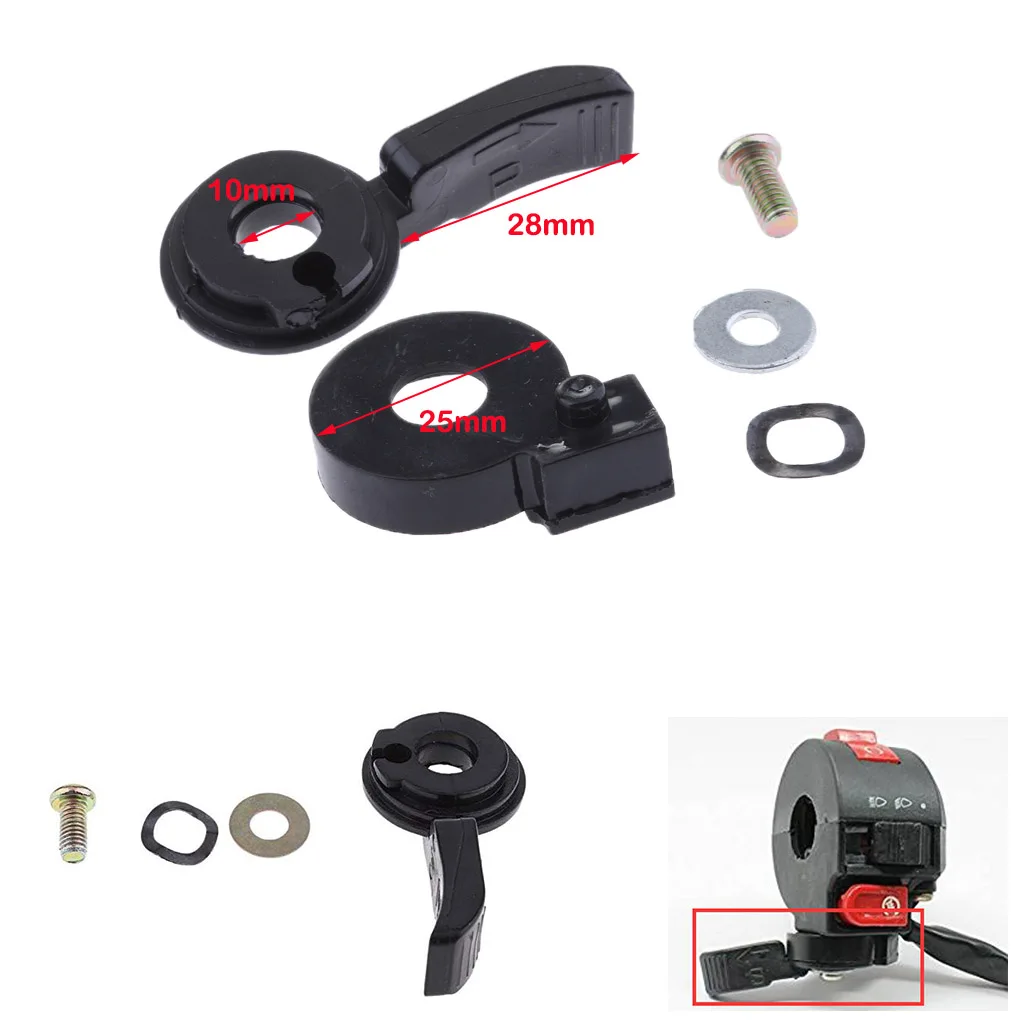 Motorbike Choke Cable Thumb Lever 110CC 125CC 150CC 250CC Handlebar for Motorcycle Handlebar Switch
