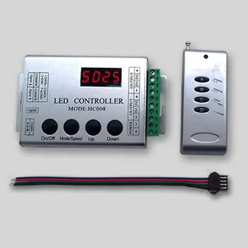 

DC12V 2W IC6803 alloy RF Remote Controller For Magic Dream Color 5050 RGB LED Strip