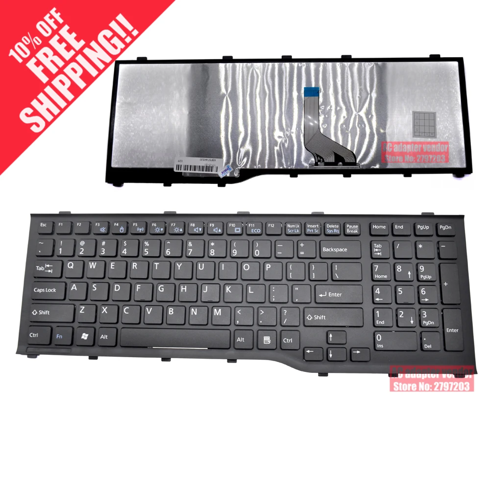 Новая замена для FUJITSU AH532 A532 N532 NH532 AH47/H встроенная клавиатура ноутбука | Компьютеры
