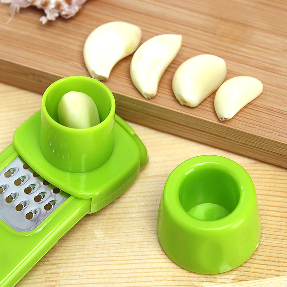 1PC Multi Functional Ginger Garlic Grinding Grater Planer Slicer Cutter