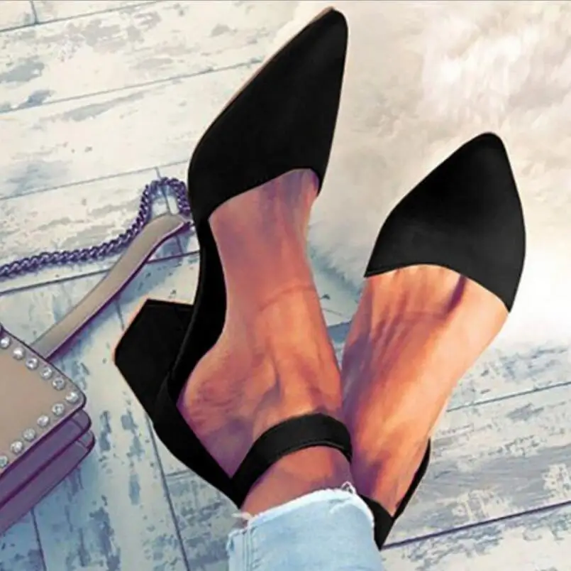 

New women pumps high heels pointed toe stiletto pumps sexy woman black thick high bride wedding shoes