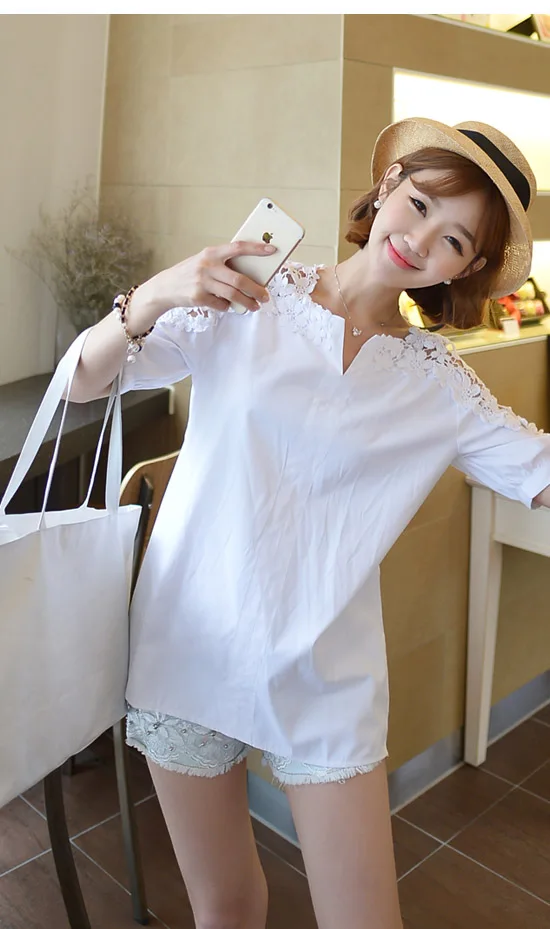 เสื้อเชิ้ตไซส์ใหญ่ ผู้หญิง ราคาถูก เสื้อเชิ้ต คนอ้วน แบรนด์นอก เสื้อเชิ้ตสีขาว สีดำ แฟชั่น เก๋ๆ บาง เท่ๆ แบรนด์ แขนสั้น ผู้หญิง ไซส์ใหญ่ เสื้อเชิ้ตคนอ้วน