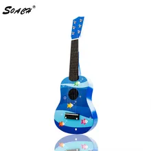SOACH 2016 new Children guitar animal floral motifs ukulele guitar factory direct wholesale GD18 bass acoustic guitar 6-string