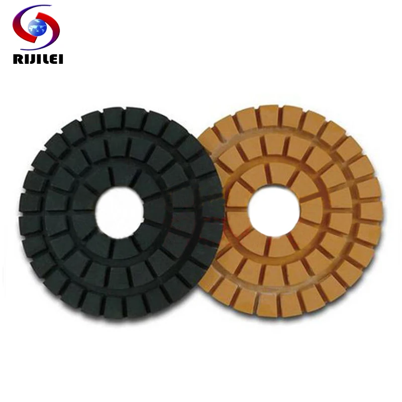 

8FP4-4 Wholesale/Retail 8"inch 50# -3000# renovate floor Polishing Pads,Fan-shaped diamond or concrete floor polishing pads