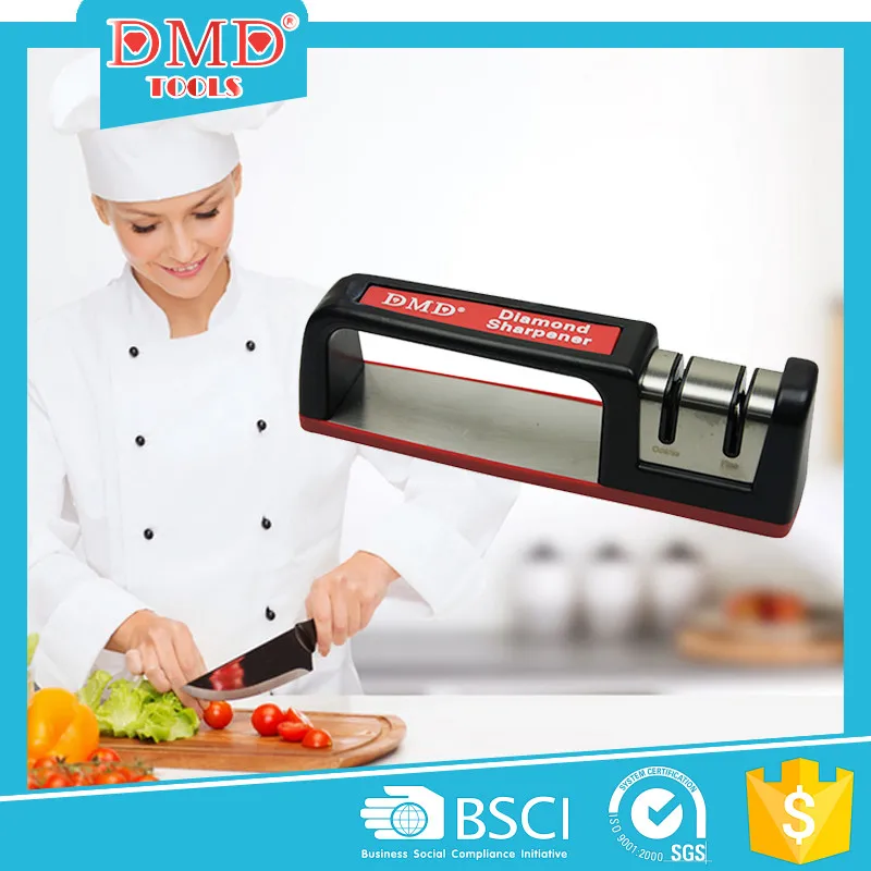 DMD 2 stage new design coarse and fine Diamond Household Kitchen knife