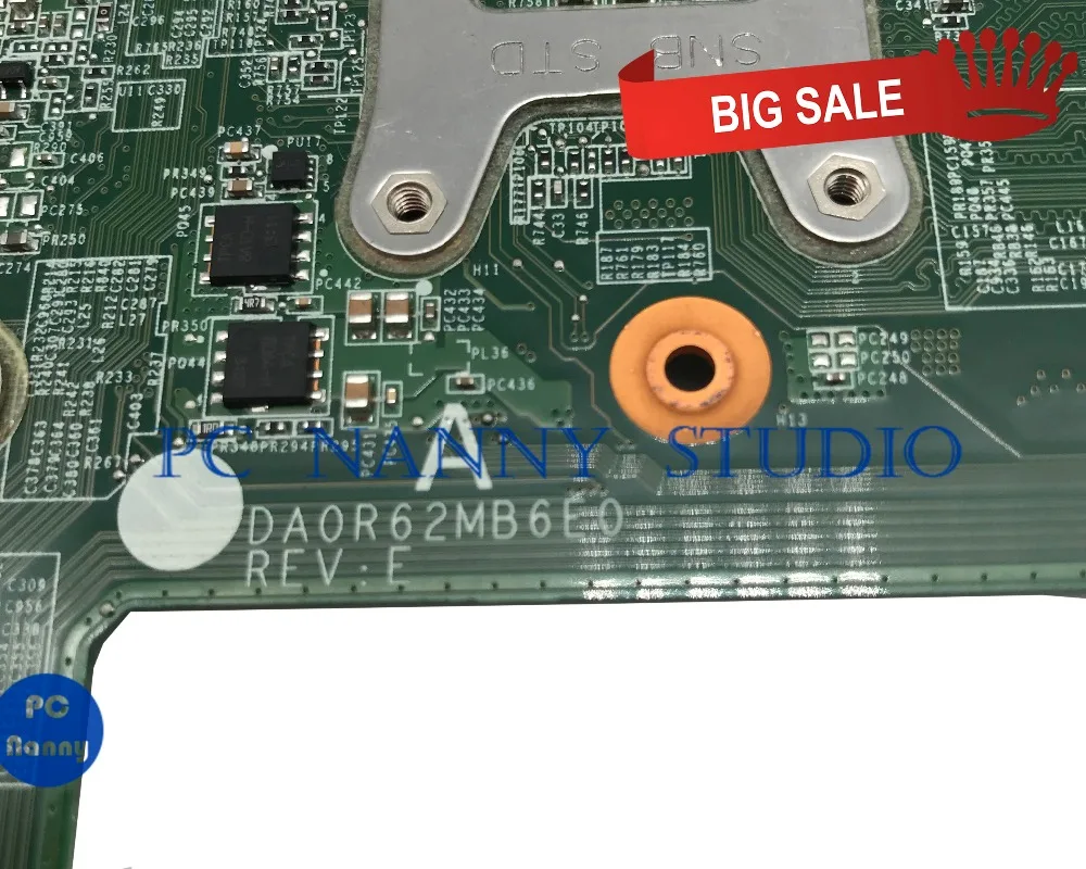 ПК Няня для HP Pavilion 15 E 17 Материнская плата ноутбука DA0R62MB6E0 720459 501 001 HM76 DDR3