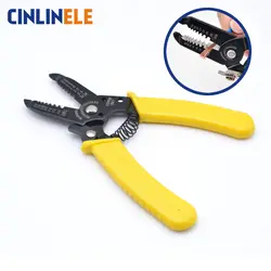 Decrustation Pliers HS-1041A CABLE CUTTER&STRIPPER  TOOLS 0.5-6mm^2 For cutting wire stripping wire and crimping terminals,etc