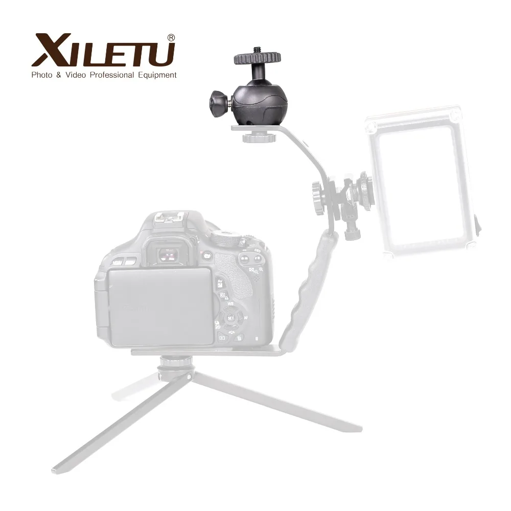 XILETU B26 + XJ A шаровая Головка с держателем телефона Легкий Мини подставка может