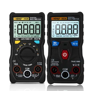 

V02 Analog Digital Multimeter Esr Transistor Tester Multimeter Peak Automatic Power Off Meter Automatic Multimeter