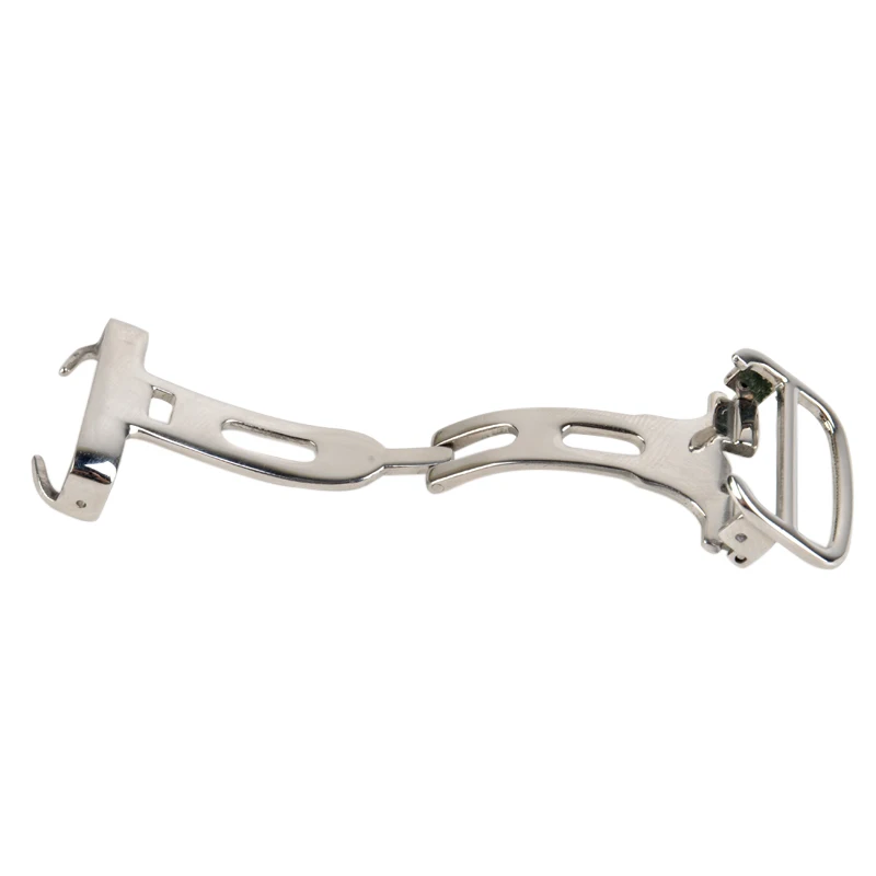 Shellhard Fashion Fold Butterfly Deployment Buckle Stainless Steel Clasp Strap Watch Bands For watchband Clasp Watch Accessories