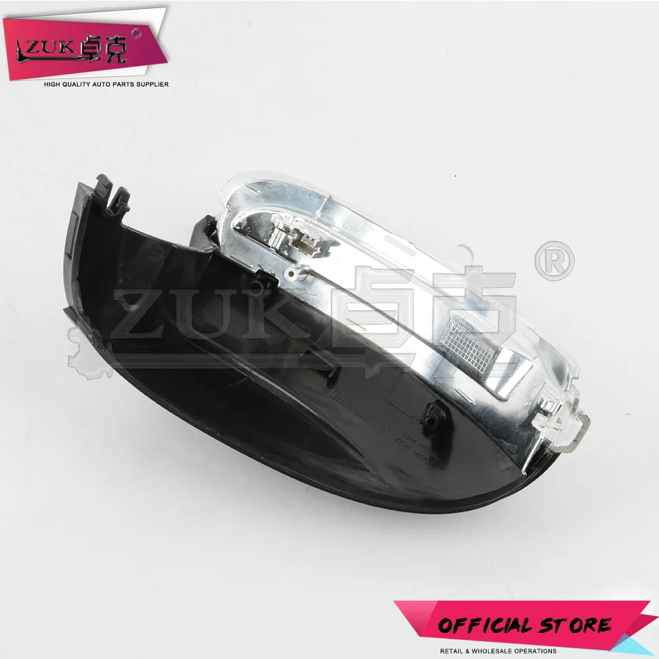 ZUK Зеркало заднего вида светодиодный поворотник светильник лампа-мигалка для VW Golf 6 MK6 Passat Touran Jetta 2011- 3BD 949 101/3BD 949 102