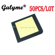 50 шт./лот Замена Черный Цвет защитный Пластик Экран объектива, пригодный для gameboygb свет ГБЛ GBP Boy Advance карман Панель